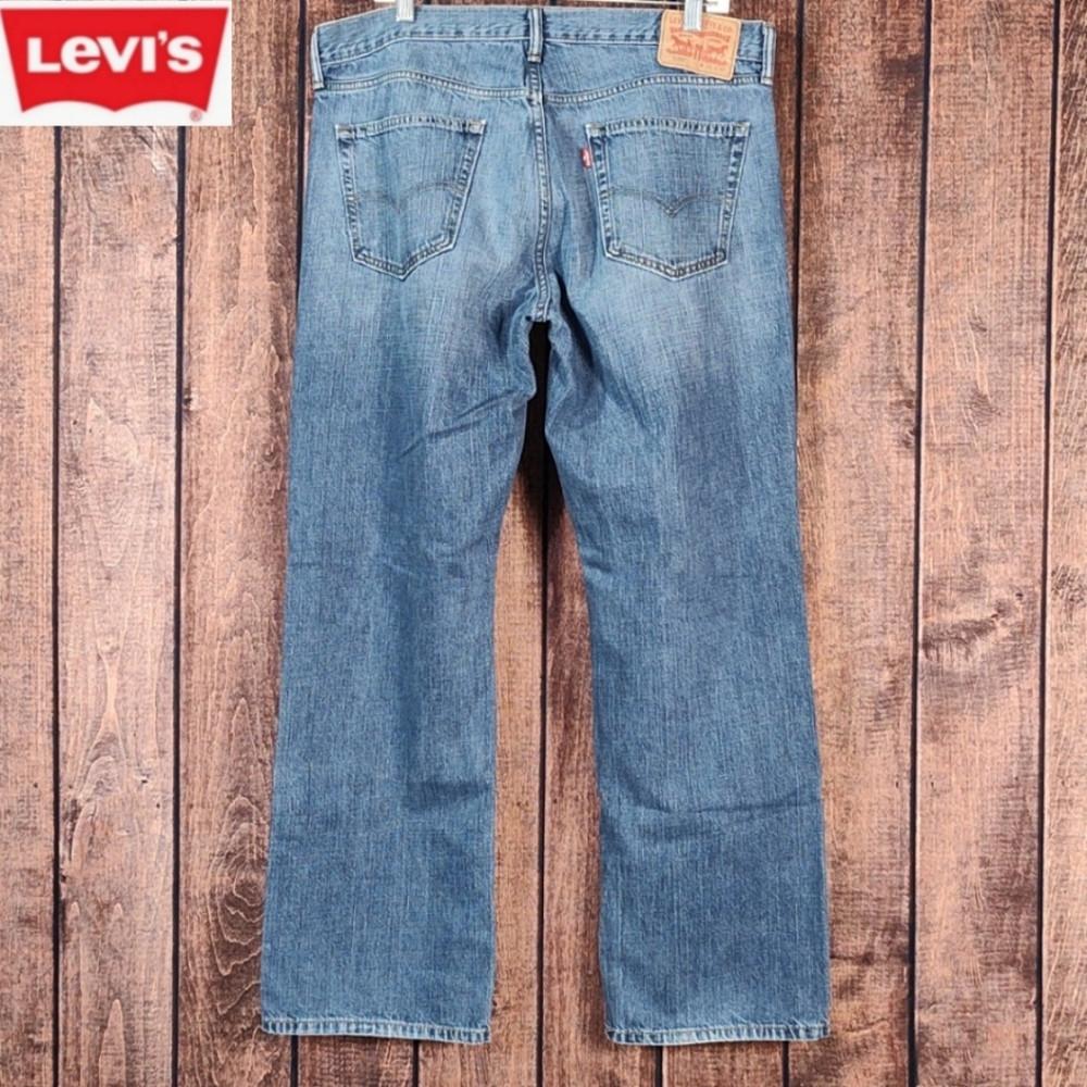 36x32 Vtg Mens Straight Fit All Cotton Denim Original Relaxed Fit Jeans